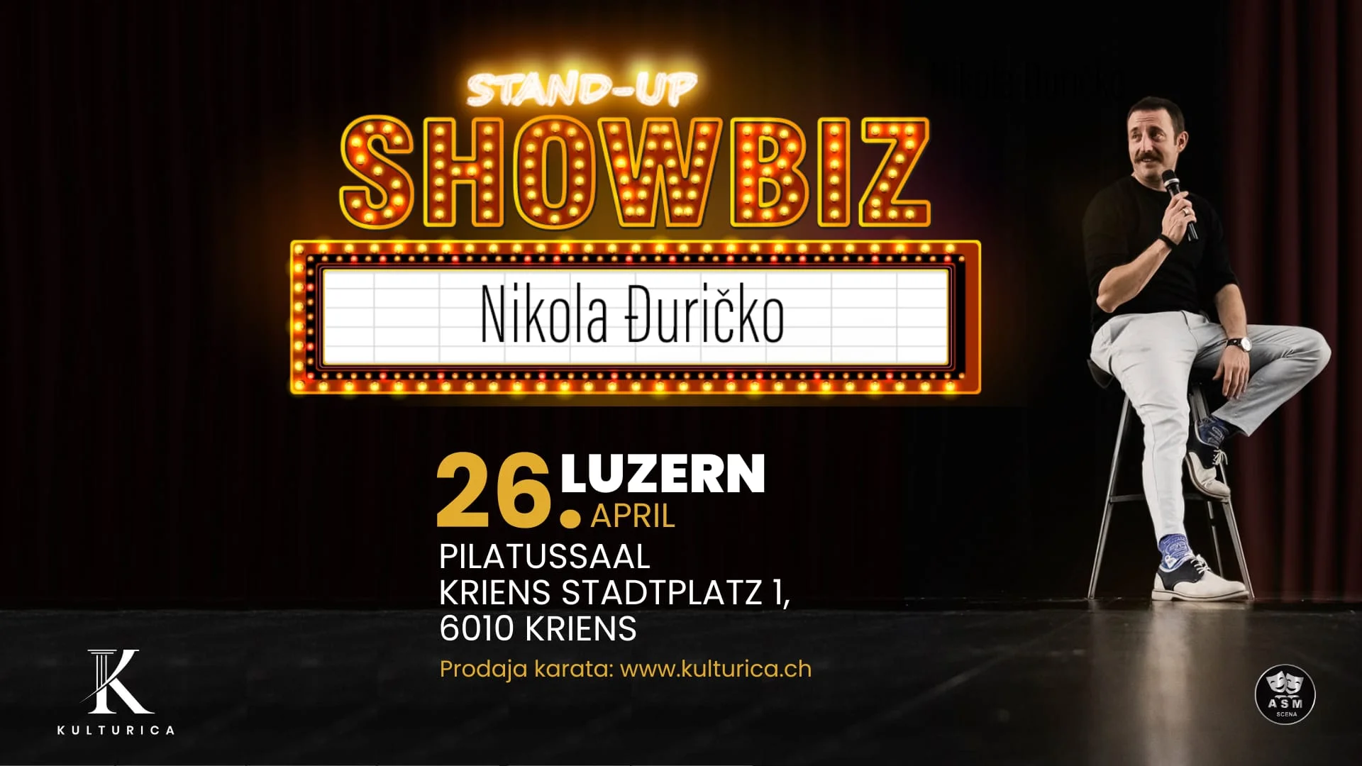 Nikola Đuričko - ShowBiz - Luzern - Termin 1