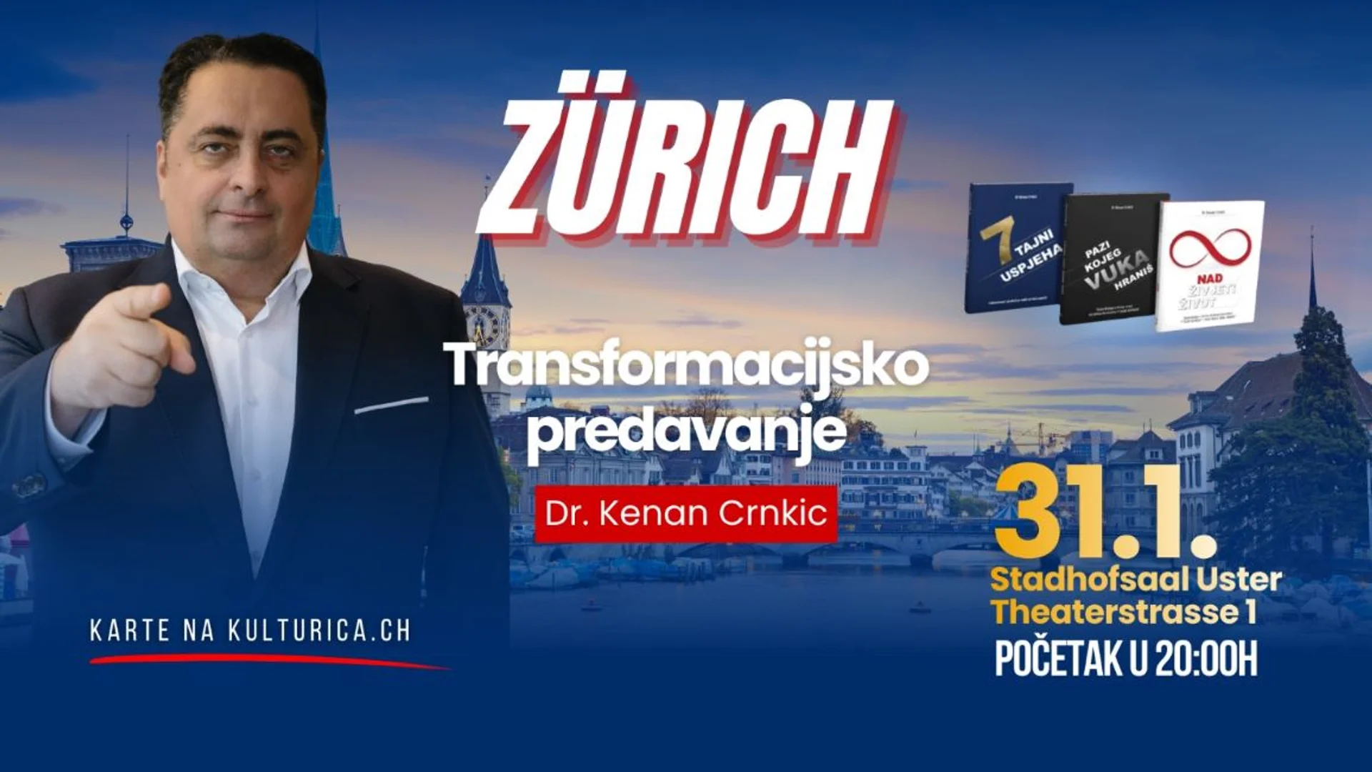 Transformacijsko predavanje - Dr. Kenan Crnkić - Zürich